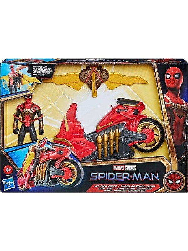 Spider-Man 15 cm Figür ve Süper Örümcek Motosiklet F1110…