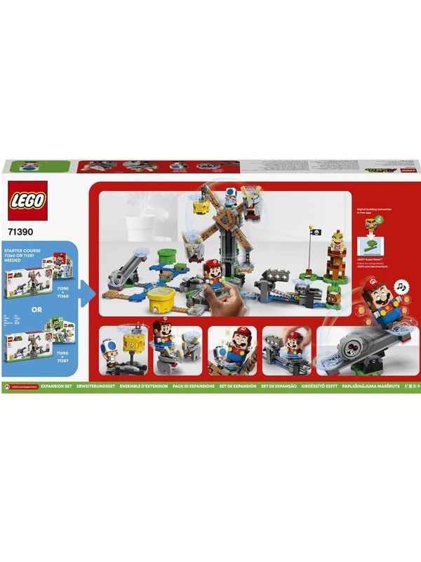 LEGO Super Mario Reznor Son Darbe Ek Macera Seti 71390…